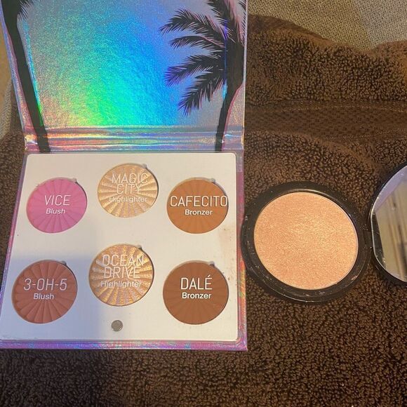 Beautiful face palette by Ofra and Aesthetica Starlight highlighter - Picture 2 of 2